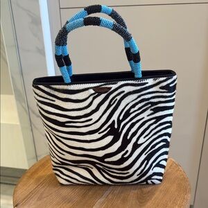 Christian Dior - Vintage Ponyhair Zebra Purse